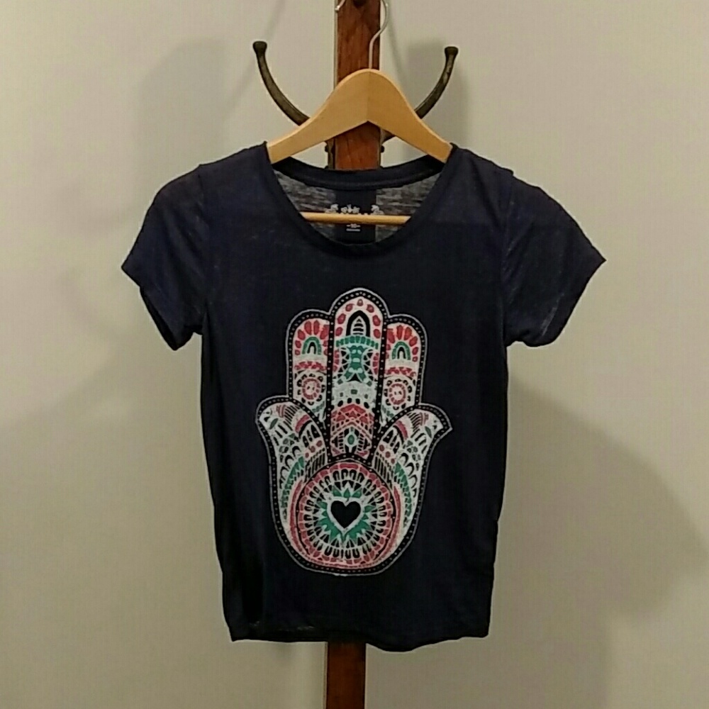 Navy blue t-shirt